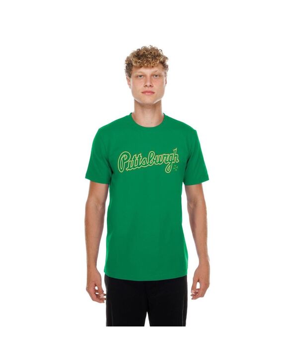 ニュー内鰓 メンズ トップス ティーシャツ New Era Men\u0027s Green Pittsburgh Pirates 2026 St. Patrick\u0027s Day T-Shirt Green 緑であること