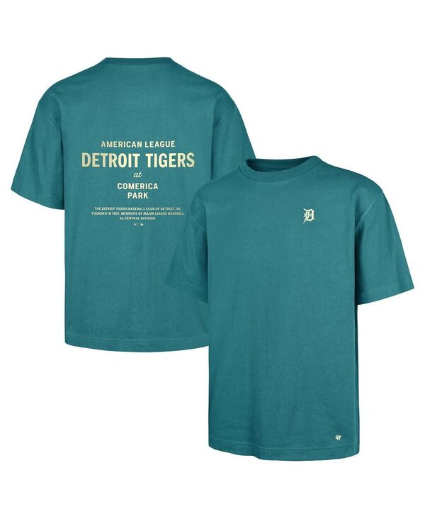 47 ブランド名 メンズ トップス ティーシャツ \u002747 Brand Men\u0027s Hunter Green Detroitigers Leon Foundation T-Shirt Hunter Green 緑であること