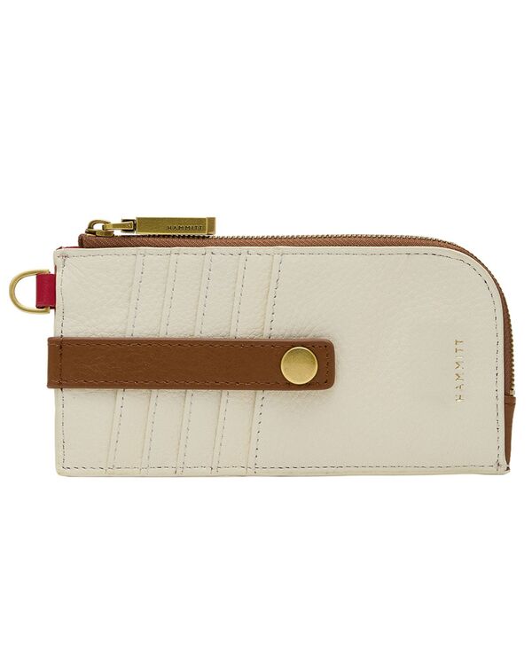 ハミット レディース 付属品 紙入れ なめし革 Hammitt 210 East Leather Wallet West End/Antique Gold ゴールド