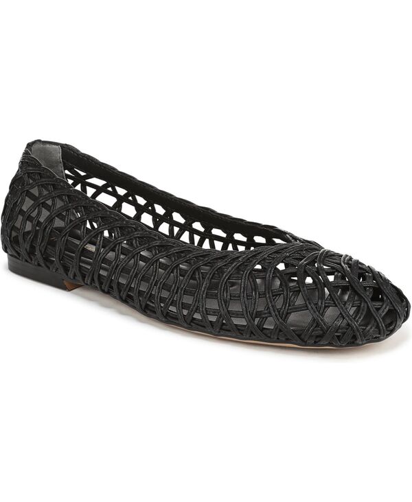 フランコサルト レディース シューズ パンプス Franco Sarto Women\u0027s Amalia Round Toe Ballerina Flats Black Faux Leather 黒いこと