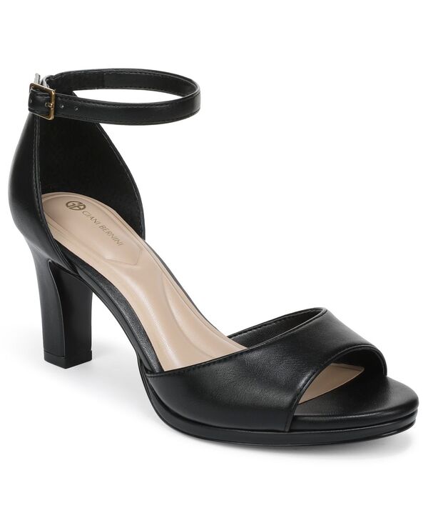 ジャーニ ベルニーニ レディース シューズ サンダル アンクル Giani Bernini Women\u0027sailorr Ankle Strap Dressandals Black 黒いこと