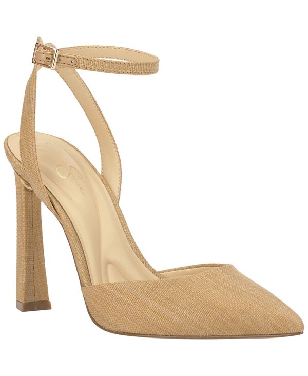 ジェシカシンプソン レディース シューズ パンプス Jessica Simpson Women\u0027s Ocanna Two-Piece Pointed-Toe Pumps Natural Raffia