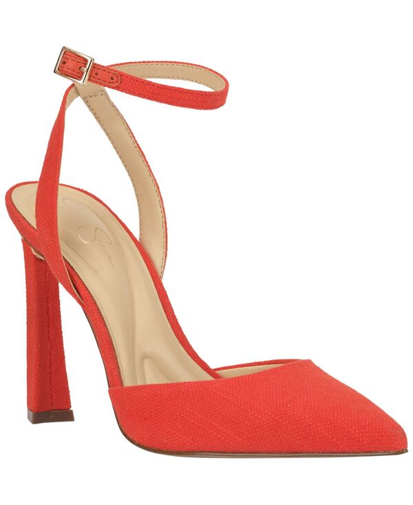 ジェシカシンプソン レディース シューズ パンプス Jessica Simpson Women\u0027s Ocanna Two-Piece Pointed-Toe Pumps Papaya Linen
