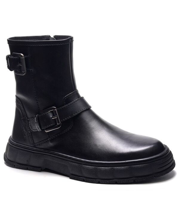アンソニー ヴィア メンズ シューズ ブーツ・レインブーツ Anthony Veer A. Veer Men\u0027s Ranger Biker Boots Black 黒いこと