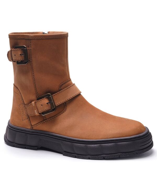 アンソニー ヴィア メンズ シューズ ブーツ・レインブーツ Anthony Veer A. Veer Men\u0027s Ranger Biker Boots Wheat Brown 赤銅色