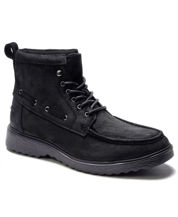 アンソニー ヴィア メンズ シューズ ブーツ・レインブーツ Anthony Veer A. Veer Men\u0027s Tundra Moc-Toe Boots Black 黒いこと