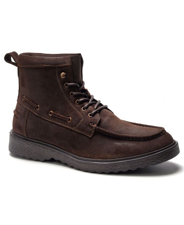 アンソニー ヴィア メンズ シューズ ブーツ・レインブーツ Anthony Veer A. Veer Men\u0027s Tundra Moc-Toe Boots Brown 赤銅色