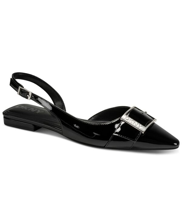 ダナ キャラン ニューヨーク州 レディース シューズ パンプス DKNY Women\u0027s Clemma Pointed Toe Flats Black 黒いこと