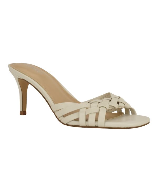 カルバンクライン レディース シューズ サンダル Calvin Klein Women\u0027s Wendine Woven Dressandals Ivory 象牙色