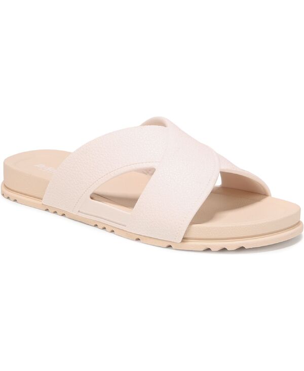 お医者さん・膝掛け レディース シューズ サンダル Dr. Scholl\u0027s Women\u0027sun Dreamer Slide Sandals Off White Faux Leather 象牙色