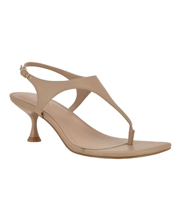 カルバンクライン レディース シューズ サンダル Calvin Klein Women\u0027s Portia Thong Dressandals Light Natural