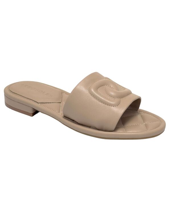 エアロソールズ レディース シューズ サンダル Aerosoles Women\u0027s Jilda Open Toe Flat Sandals Dune