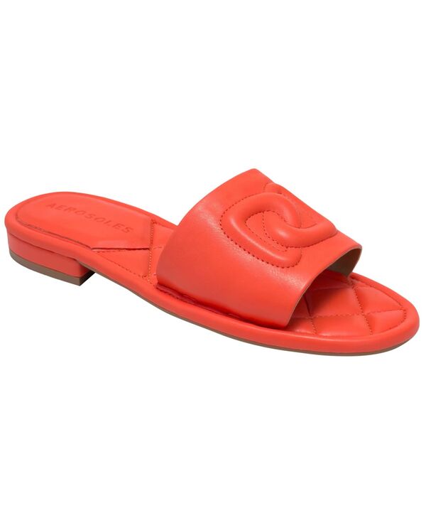エアロソールズ レディース シューズ サンダル Aerosoles Women\u0027s Jilda Open Toe Flat Sandals Orange オレンジ色