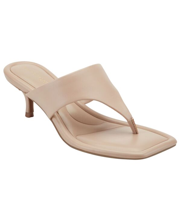 マークフィッシャー レディース シューズ スリッポン・ローファー サンダル Marc Fisher Women\u0027s Yael Slip-On Square Toe Dressandals New Lite Latte