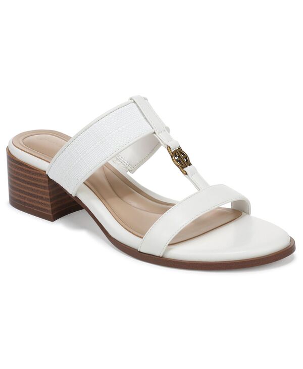 ジャーニ ベルニーニ レディース シューズ サンダル 踵 Giani Bernini Women\u0027s Ciaraa Stacked Block Heel Dressandals White Linen 白いこと