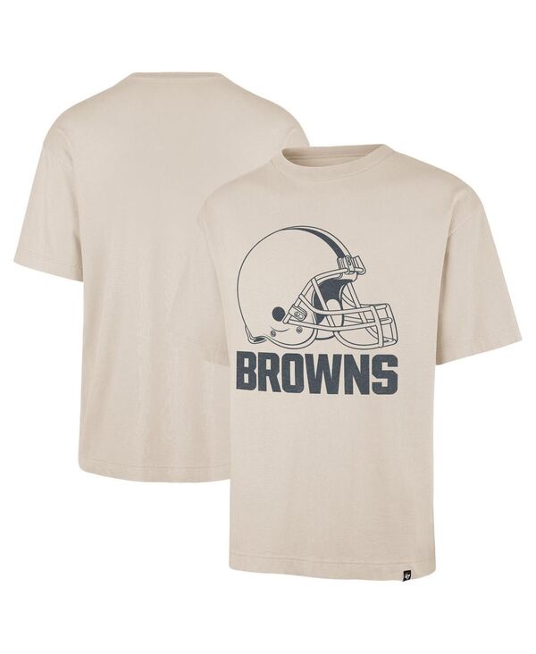 47 ブランド名 メンズ トップス ティーシャツ 刷り上げる \u002747 Brand Men\u0027s Tan Cleveland Browns Bouldering Imprint Ravine Foundation T-Shirtan タン