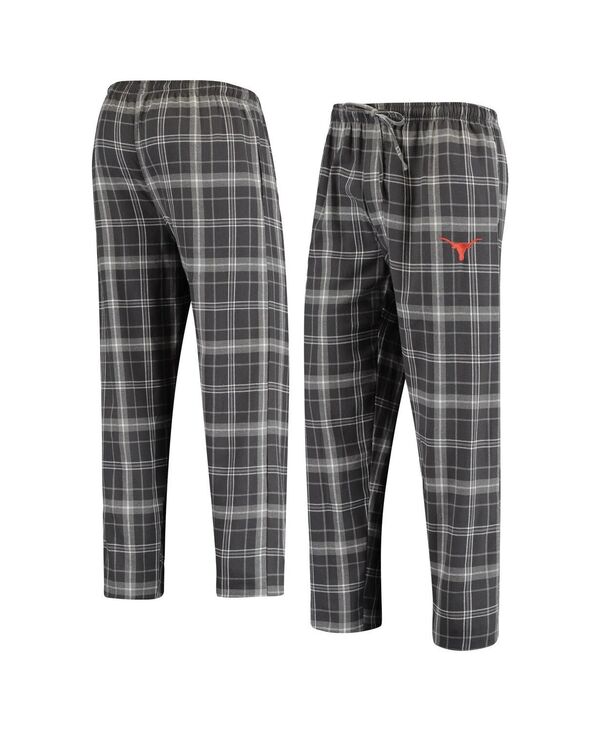 コンセプツ 運動競技 メンズ ボトムス 心地よいズボン下 Conceptsport Men\u0027s Charcoal/Gray Texas Longhorns Ultimate Flannel Pants Charcoal Gray 濃灰色