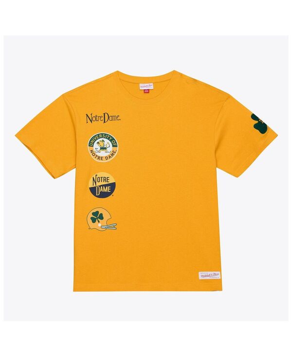 ミッチェル\u0026ネス メンズ トップス ティーシャツ Mitchell \u0026 Ness Men\u0027s Gold Notre Dame Fighting Irish Double Clutch Premium T-Shirt Gold ゴールド