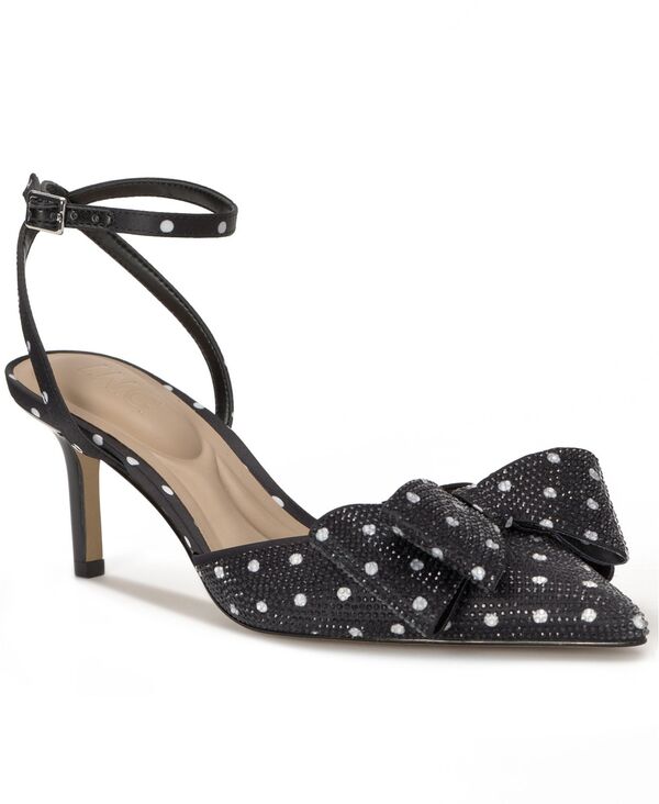 目玉.エヌ.シー 国際的 概念構成 レディース シューズ サンダル 踵 I.N.C. International Concepts Women\u0027s Granea Pointed Toe Heels Black and White Dot 白いこと