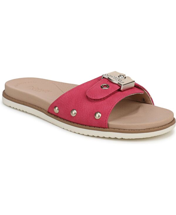 お医者さん・肩かけ レディース シューズ サンダル Dr. Scholl\u0027s Women\u0027soriginal Slide Sandals Magenta Pink Faux Leather サクラ色