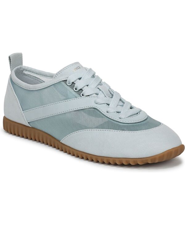 フランコサルト レディース シューズ スニーカー スピード競技 Franco Sarto Women\u0027s Hollis Round Toe Lace-Up Shoes Blue Mesh/Microfiber 青碧