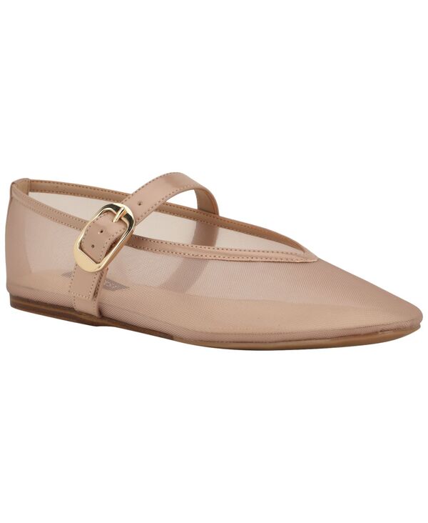 ナインウェスト レディース シューズ パンプス Nine West Women\u0027s Vancee Mary Jane Ballet Flats Barely Nude Mesh