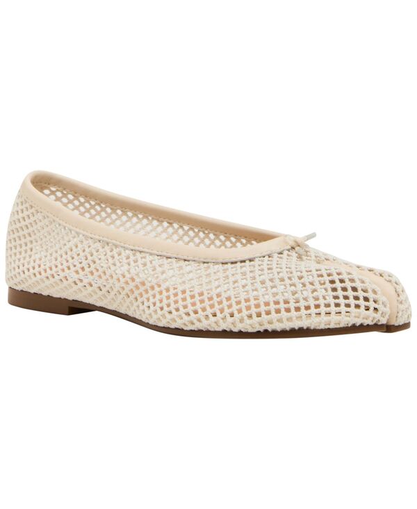 スティーブ マデン レディース シューズ パンプス Steve Madden Women\u0027s Calico Split-Toe Ballet Flats Bone Mesh