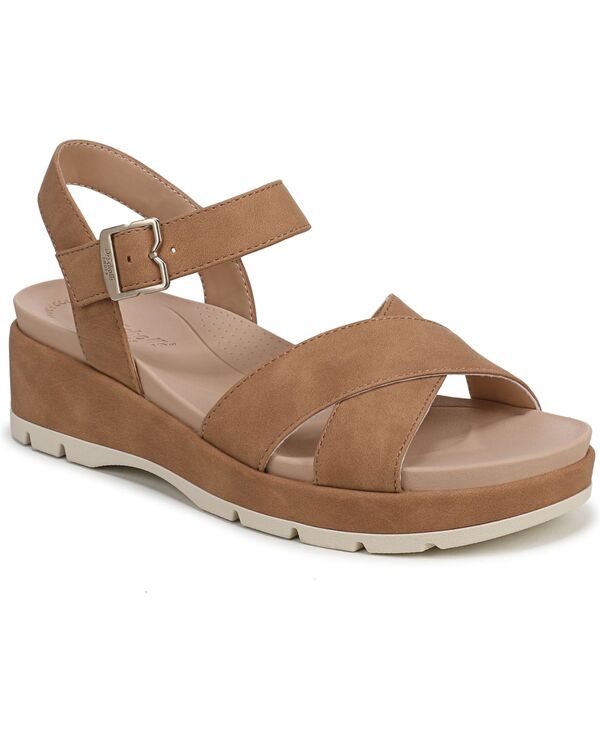 お医者さん・肩かけ レディース シューズ サンダル Dr. Scholl\u0027s Women\u0027s Free Love Strappy Sandals Light Honey Faux Leather