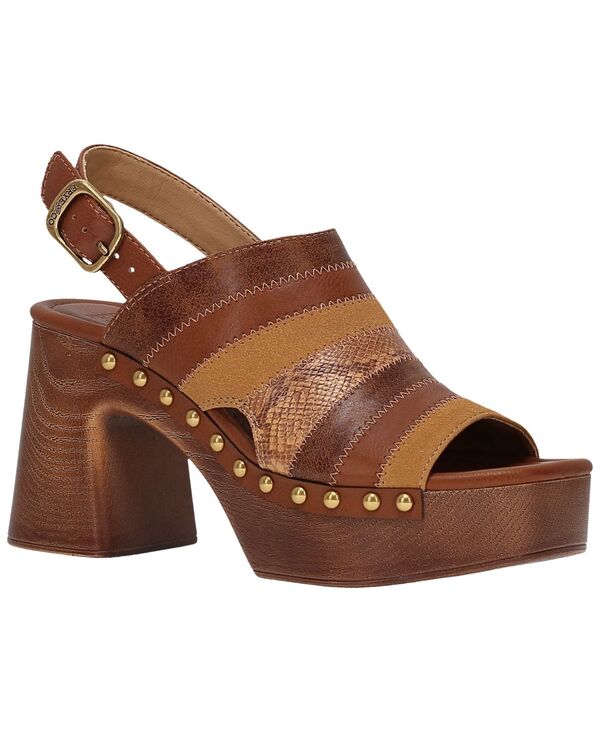 飛球 レディース シューズ サンダル プラットホーム パッチワーク Frye and Co. Women\u0027s Wylie Patchwork Platform Dressandals Mixed Cognac