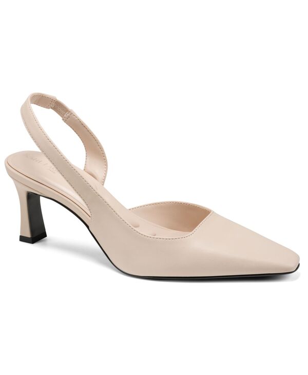 長い巻き毛 ラガーフェルド レディース シューズ パンプス KARLAGERFELD PARIS Women\u0027sheenz Slingback Pumps Beige ベージュ