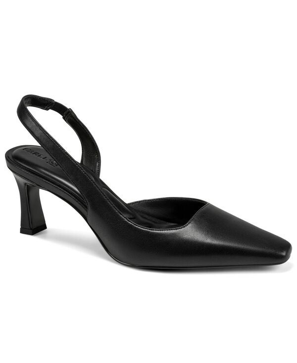 長い巻き毛 ラガーフェルド レディース シューズ パンプス KARLAGERFELD PARIS Women\u0027sheenz Slingback Pumps Black 黒いこと