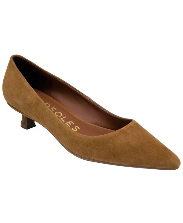 エアロソールズ レディース シューズ パンプス 踵 Aerosoles Women\u0027s Rana Kitten Heel Pumps Tobacco