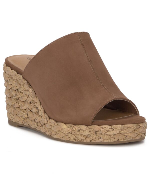 ラッキーブランド レディース シューズ サンダル プラットホーム 踵 Lucky Brand Women\u0027s Cabriah Platform Wedge Heel Sandals Hazelnut Suede