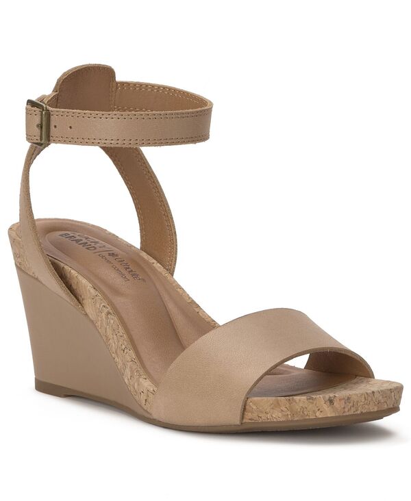 ラッキーブランド レディース シューズ サンダル アンクル Lucky Brand Women\u0027s Lyndankle Strap Wedge Sandals Cortado Summer Haze