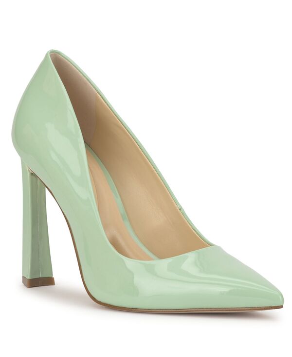 ジェシカシンプソン レディース シューズ パンプス 踵 Jessica Simpson Women\u0027s Omissia Sculpted Heel Pumps Mint Sorbet Patent ペパーミント