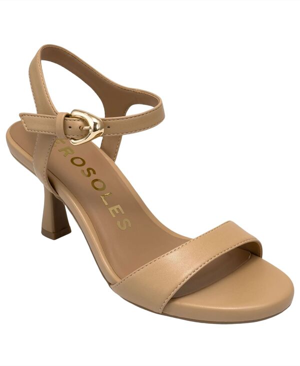 エアロソールズ レディース シューズ サンダル Aerosoles Women\u0027s Divia Open Toe Dressandals Beige Bisque ベージュ