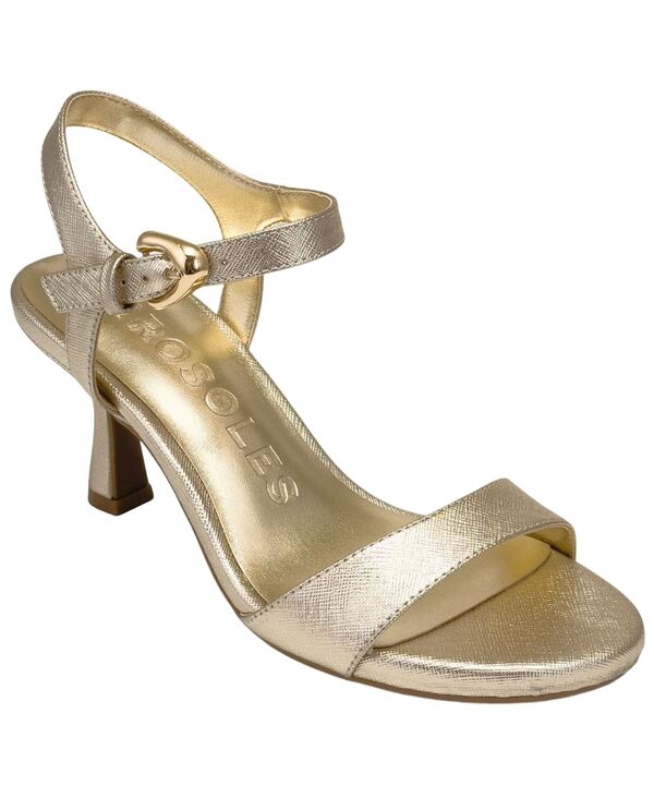 エアロソールズ レディース シューズ サンダル Aerosoles Women\u0027s Divia Open Toe Dressandalsoft Gold ゴールド