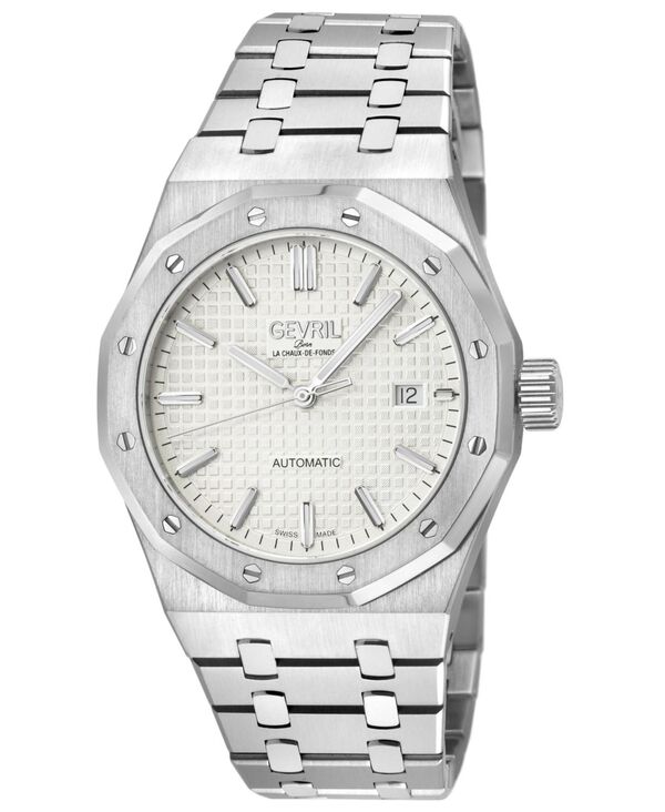 ジェビル メンズ 添え物 ウオッチ Gevril Men\u0027s Gotham Swiss Automatic Bracelet Watch No Color