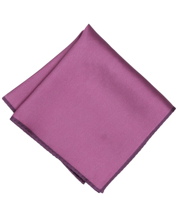 アルファニ メンズ 佩び物 タイ 絹地 Alfani Men\u0027silk Solid Rolled Border Pocket Square Mauve