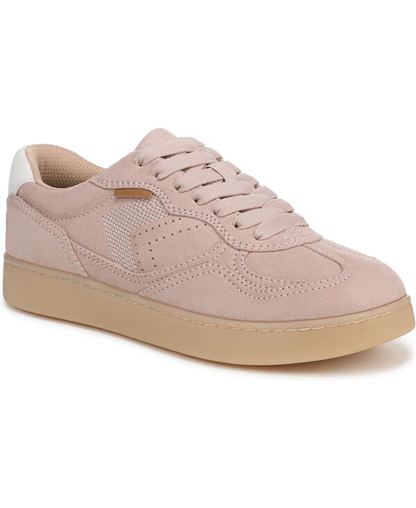 お医者さん・肩かけ レディース シューズ スニーカー スピード競技 Dr. Scholl\u0027s Women\u0027s Right On Lace-Up Shoes Rose Dust Pink Fabric サクラ色