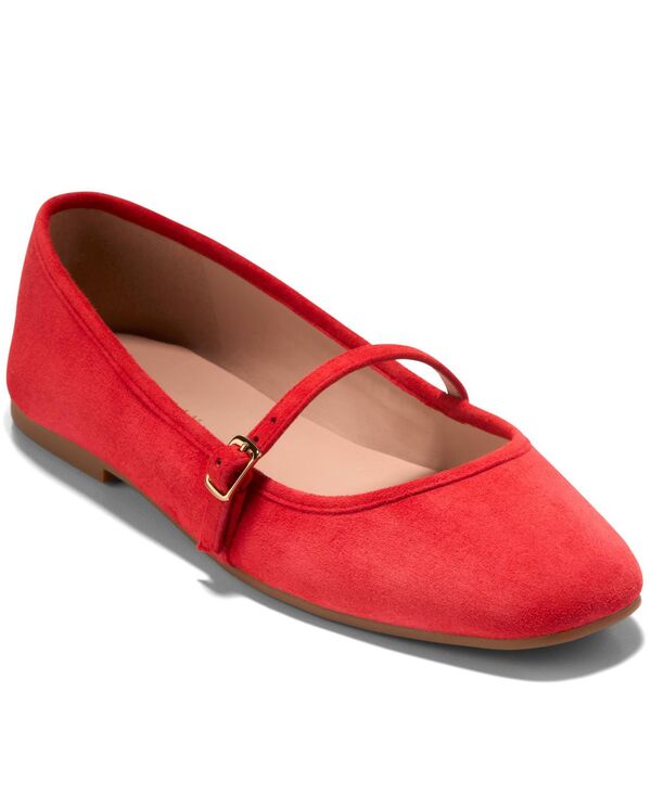 電話を掛けるハーン レディース シューズ パンプス Cole Haan Women\u0027s Yelena Mary Jane Ballets Flatsalsa Suede