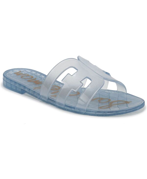 サムエデルマン レディース シューズ サンダル Sam Edelman Women\u0027s Bay Jelly Slide Sandals Azure Blue 青碧