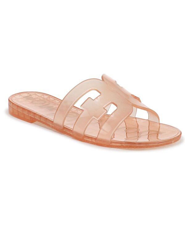 サムエデルマン レディース シューズ サンダル Sam Edelman Women\u0027s Bay Jelly Slide Sandals Blush 毛はらい