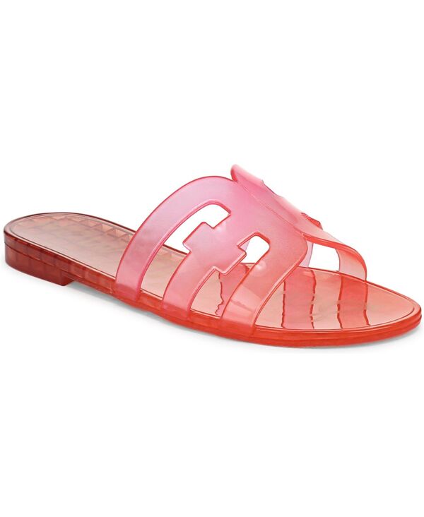 サムエデルマン レディース シューズ サンダル Sam Edelman Women\u0027s Bay Jelly Slide Sandals Coral Clay Ombre コーラル