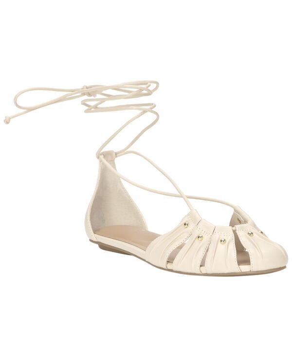 目玉.エヌ.シー 国際的 概念構成 レディース シューズ サンダル スピード競技 I.N.C. International Concepts Women\u0027s Jemerie Lace-Up Flats Light Pearl パール