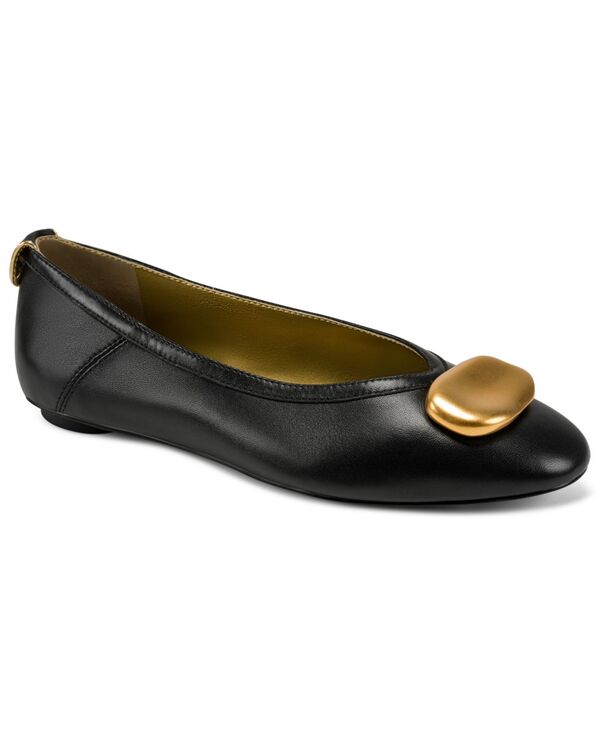 ダナ キャラン ニューヨーク州 レディース シューズ パンプス Donna Karanew York Women\u0027s Arciela Ballet Flats Black 黒いこと