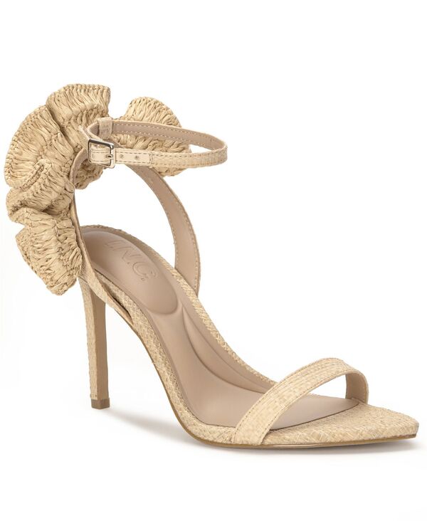 目玉.エヌ.シー 国際的 概念構成 レディース シューズ サンダル I.N.C. International Concepts Women\u0027s Azlea Pointed Toe Dressandals Natural Raffia