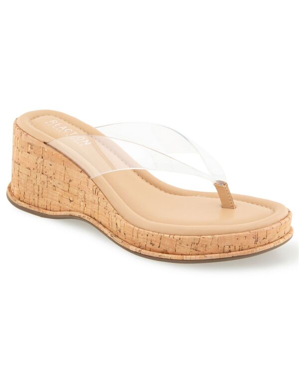 ケネスコール レディース シューズ サンダル Kenneth Cole Reaction Women\u0027s Rixton Wedge Thong Sandals Clear Vinyl