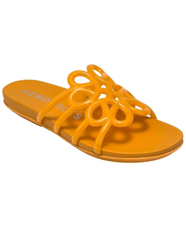 エアロソールズ レディース シューズ サンダル Aerosoles Women\u0027s Frida Open Toe Flat Sandals Apricot 杏