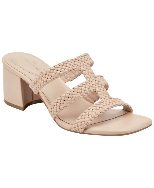 バンドリーノ レディース シューズ サンダル 踵 Bandolino Women\u0027s Mumm Woven Block Heel Dressandals Natural
